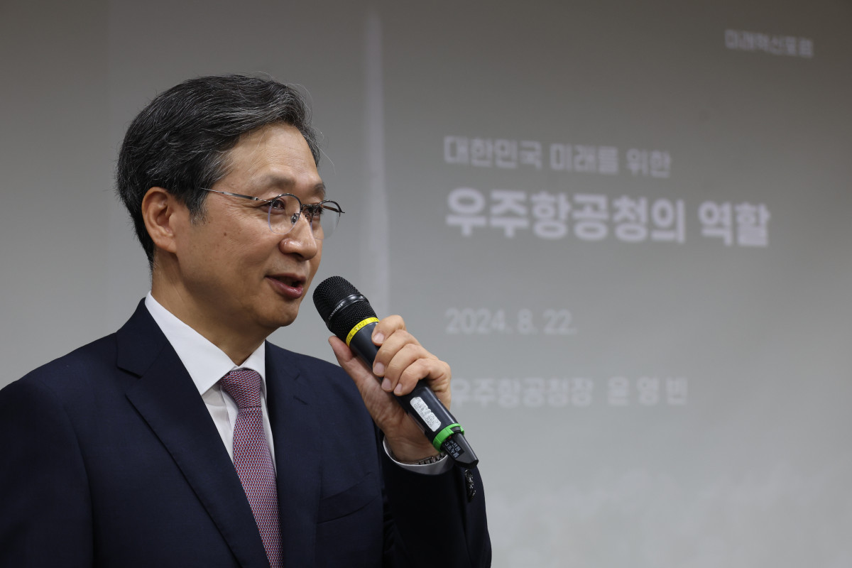 ▲윤영빈 우주항공청장. (뉴시스)