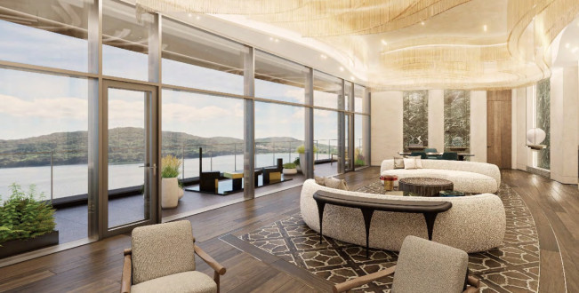 ▲소노캄 경주 PRS(프레지덴셜 스위트) 객실 내부. (사진제공=소노인터내셔널)