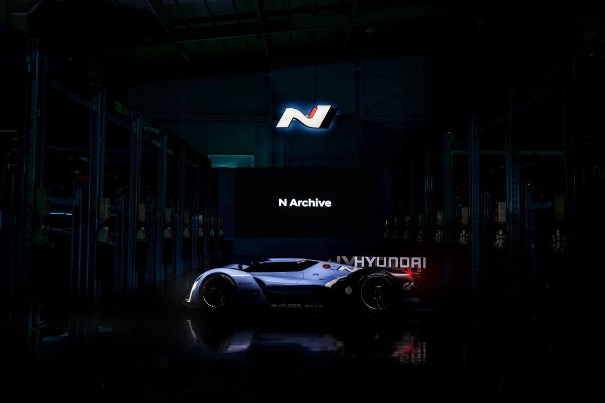 ▲N 아카이브에 ‘2025 N 비전 그란투리스모’가 전시돼 있는 모습. (사진=현대차)