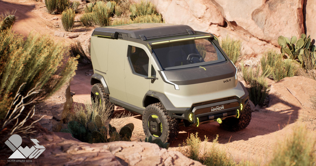 ▲2025 IDEA 디자인 어워드 은상 수상작_기아 PV5 위켄더 (사진=현대차그룹)