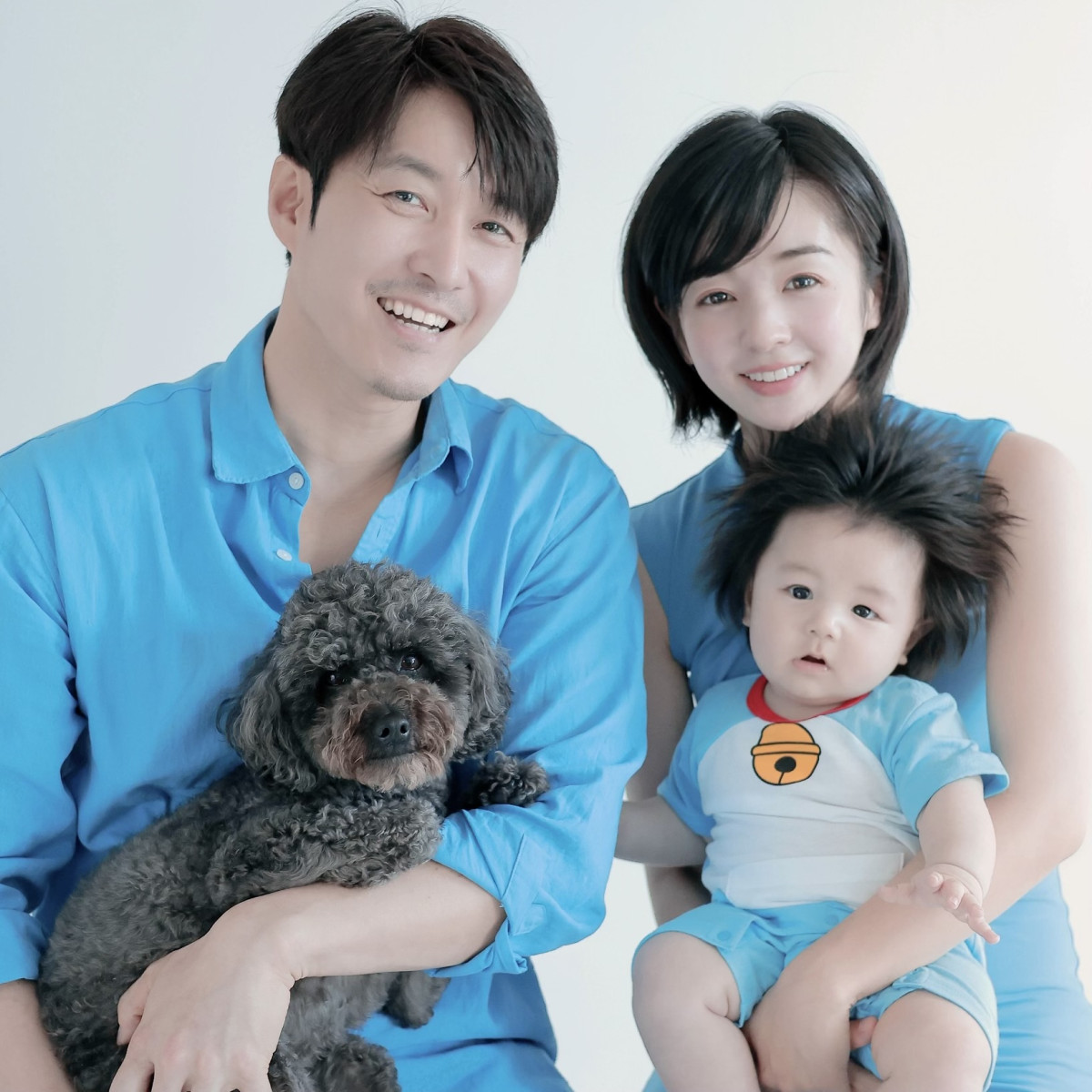 ▲배우 심형탁, 아들 100일 기념. 반려견 김밥도 함께, 2025년.(심형탁 인스타그램)