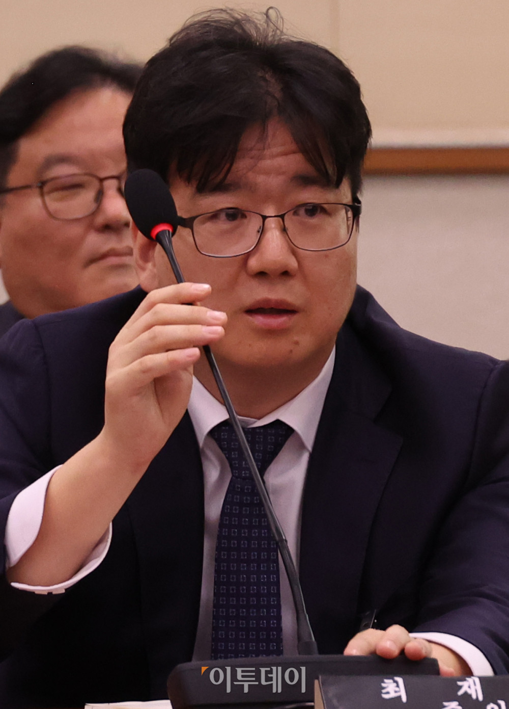 ▲22일 서울 여의도 국회 법제사법위원회에서 열린 검찰개혁 입법청문회에 최재현 서울남부지검 검사가 참석하고 있다. 고이란 기자 photoeran@