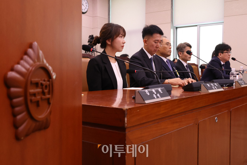 ▲22일 서울 여의도 국회 법제사법위원회에서 검찰개혁 입법청문회가 열리고 있다. 고이란 기자 photoeran@