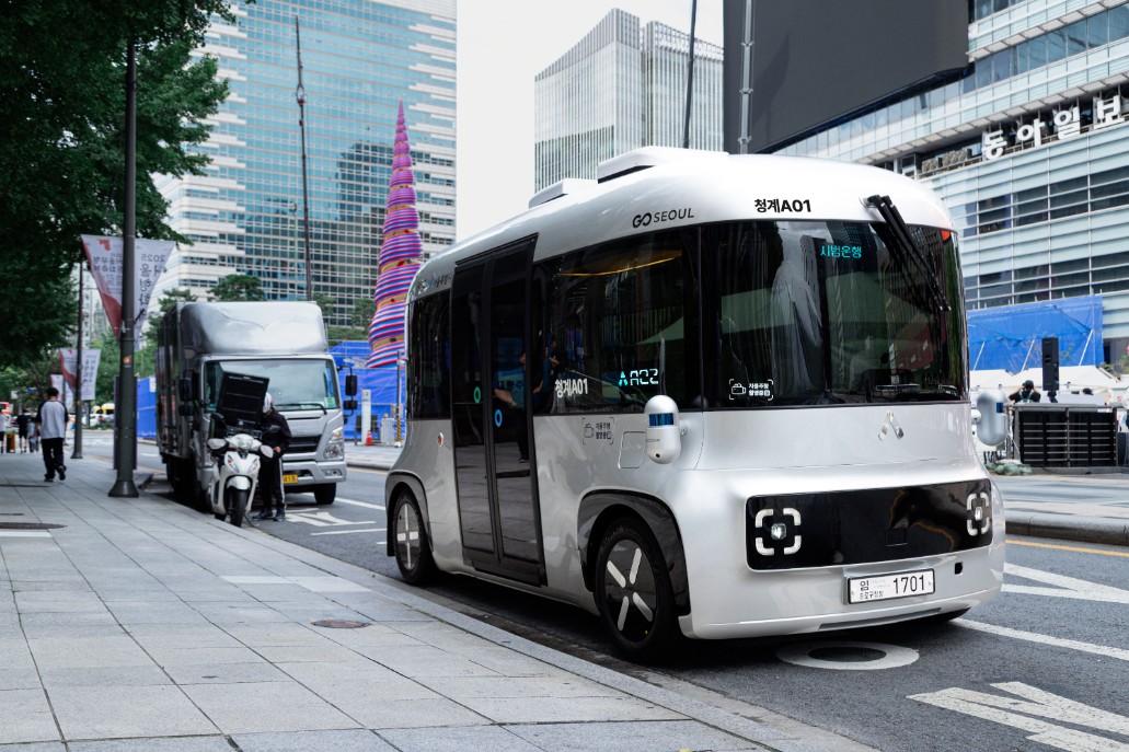 ▲자율주행셔틀 사진 (서울시)