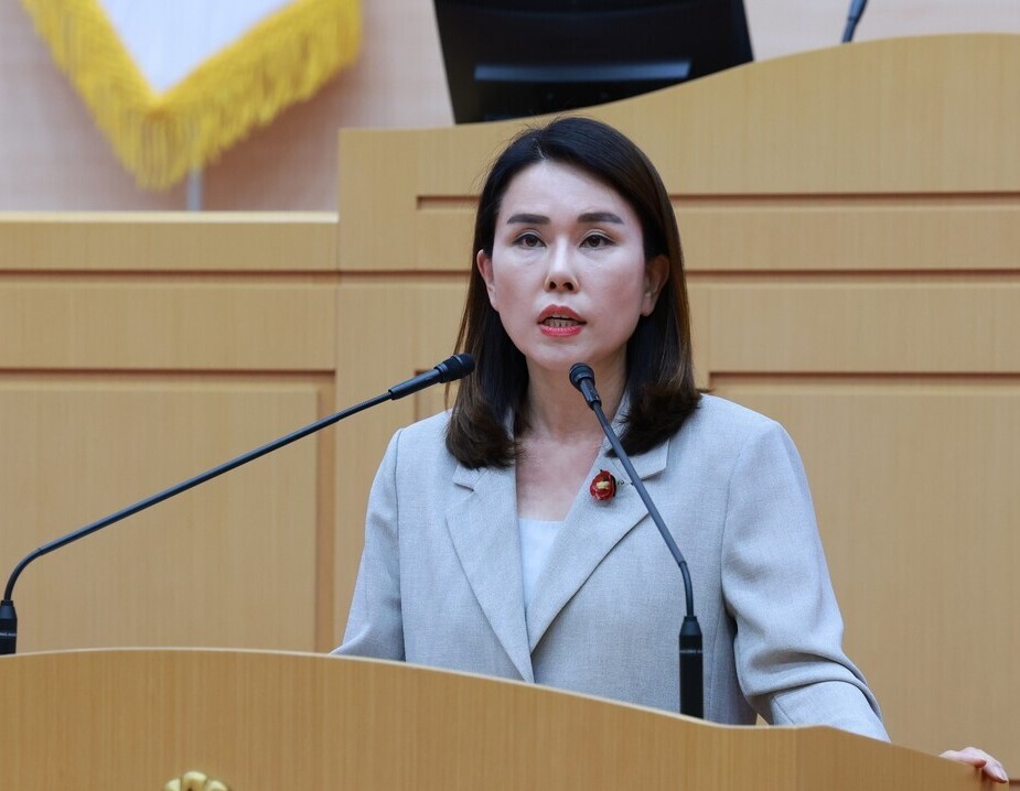 ▲한숙경 전남도의회 의원. (사진제공=전남도의회)