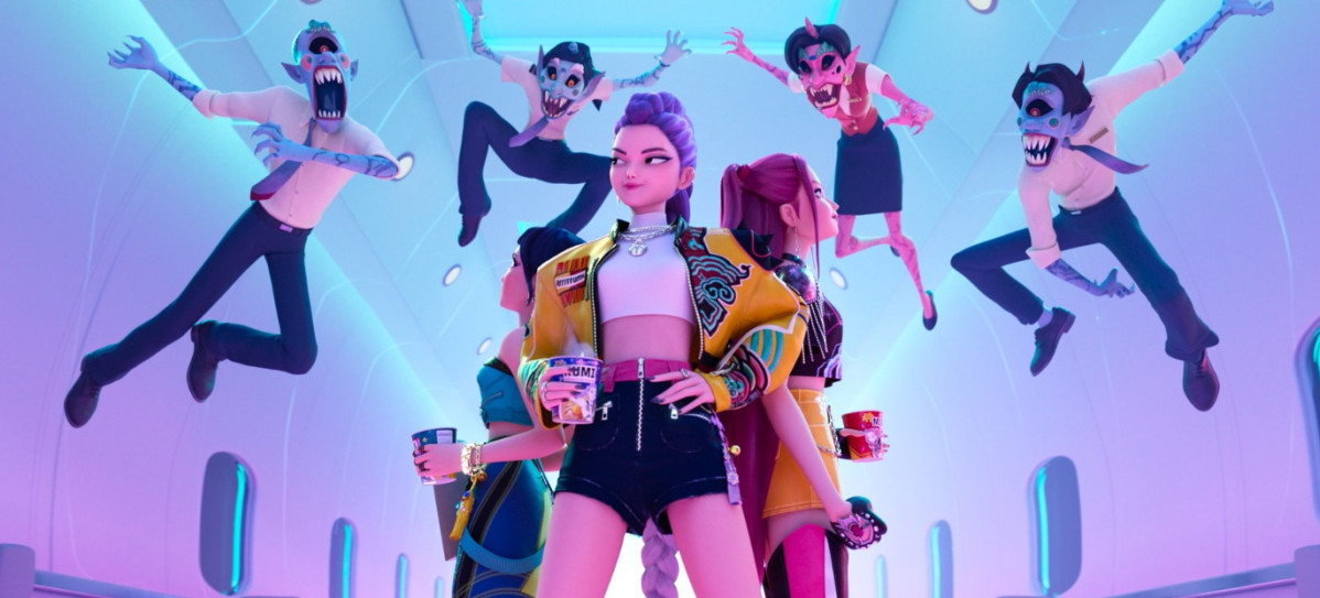 ▲넷플릭스 애니메이션 영화 '케이팝 데몬 헌터스' (출처=넷플릭스 제공)