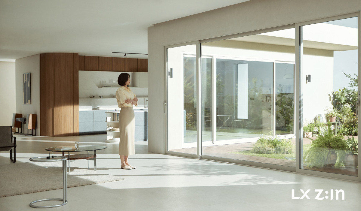 ▲LX Z:IN(LX지인) 창호 뷰프레임. (사진= LX하우시스)