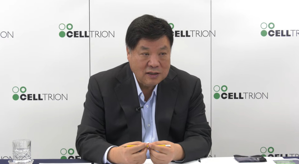 (사진제공=셀트리온 간담회 영상 캡처)