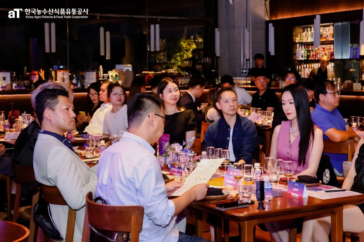 ▲ 2025 상하이 K-Sool 품평상담회 현장 (사진제공=한국농수산식품유통공사)