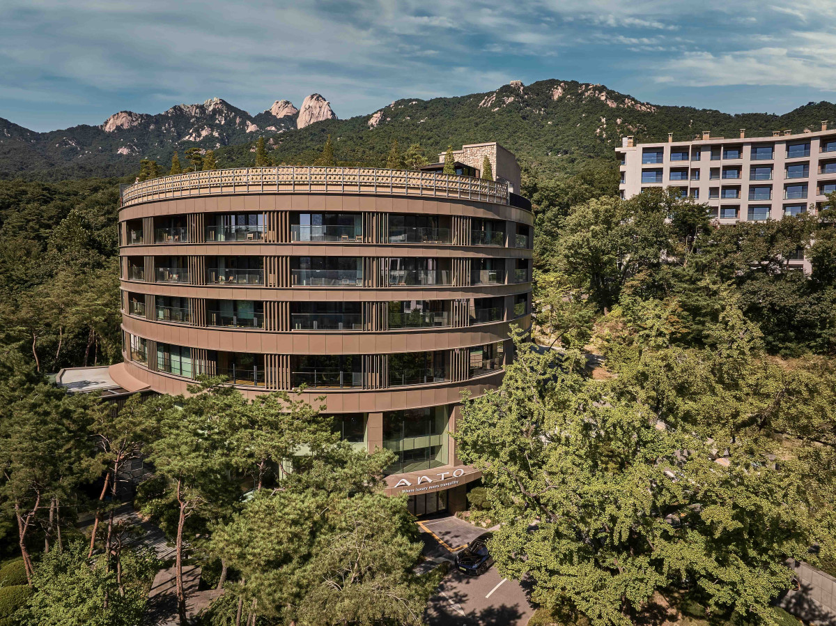 ▲북한산 속 안토 전경 (사진제공=한화호텔앤드리조트)