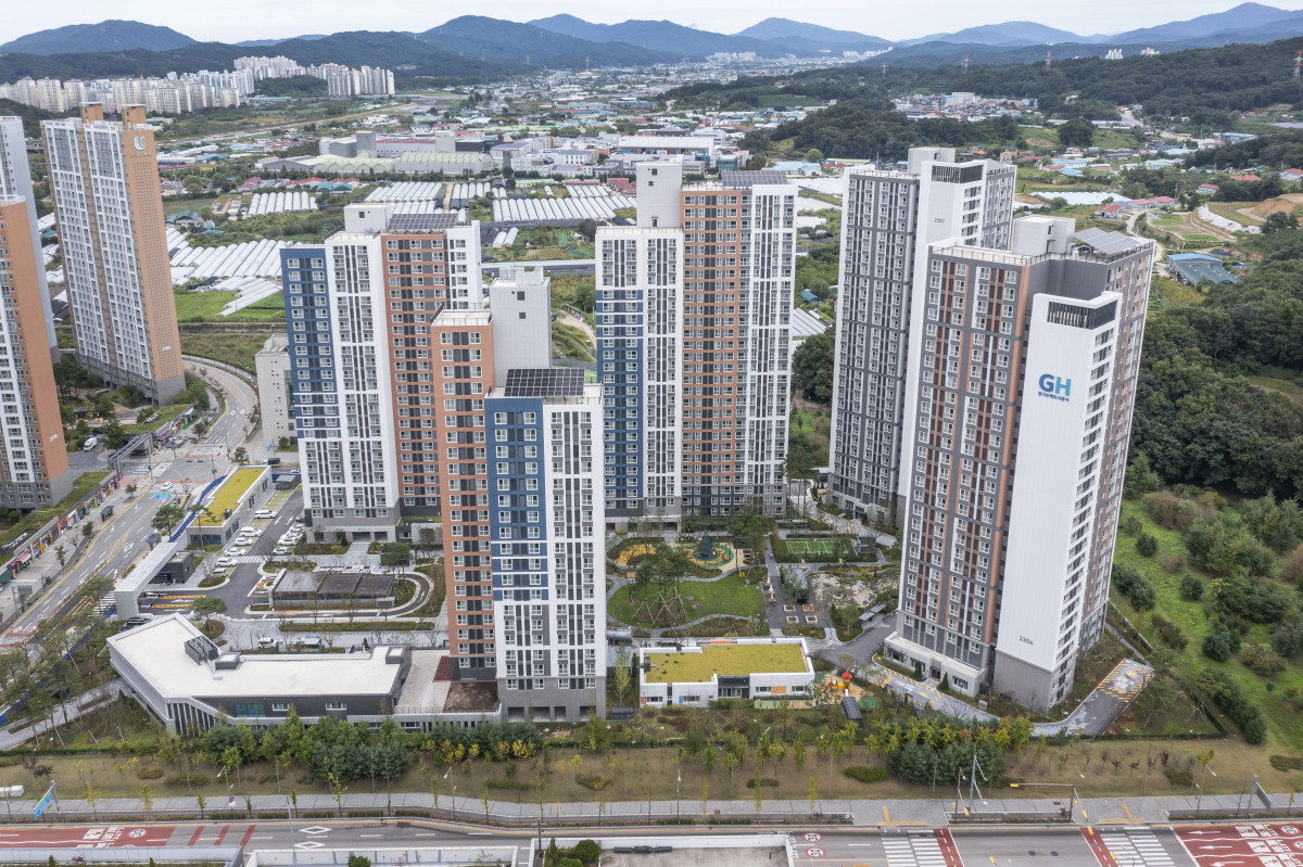 ▲다산 포레스트2단지 전경. (GH)