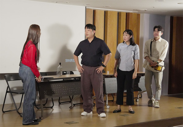 ▲한일시멘트는 직장 내 괴롭힘과 성희롱 예방을 위해 22일까지 서울 서초동 한일시멘트 본사와 단양·영월공장에서 연극 교육을 진행했다.  (사진제공=한일시멘트)