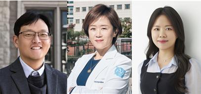 ▲(왼쪽부터) 고려대 바이오시스템의과학부 안준용 교수(교신저자), 분당서울대병원 정신건강의학과 유희정 교수(교신저자), 고려대 김수휘 박사과정(제1저자) (사진=고려대)