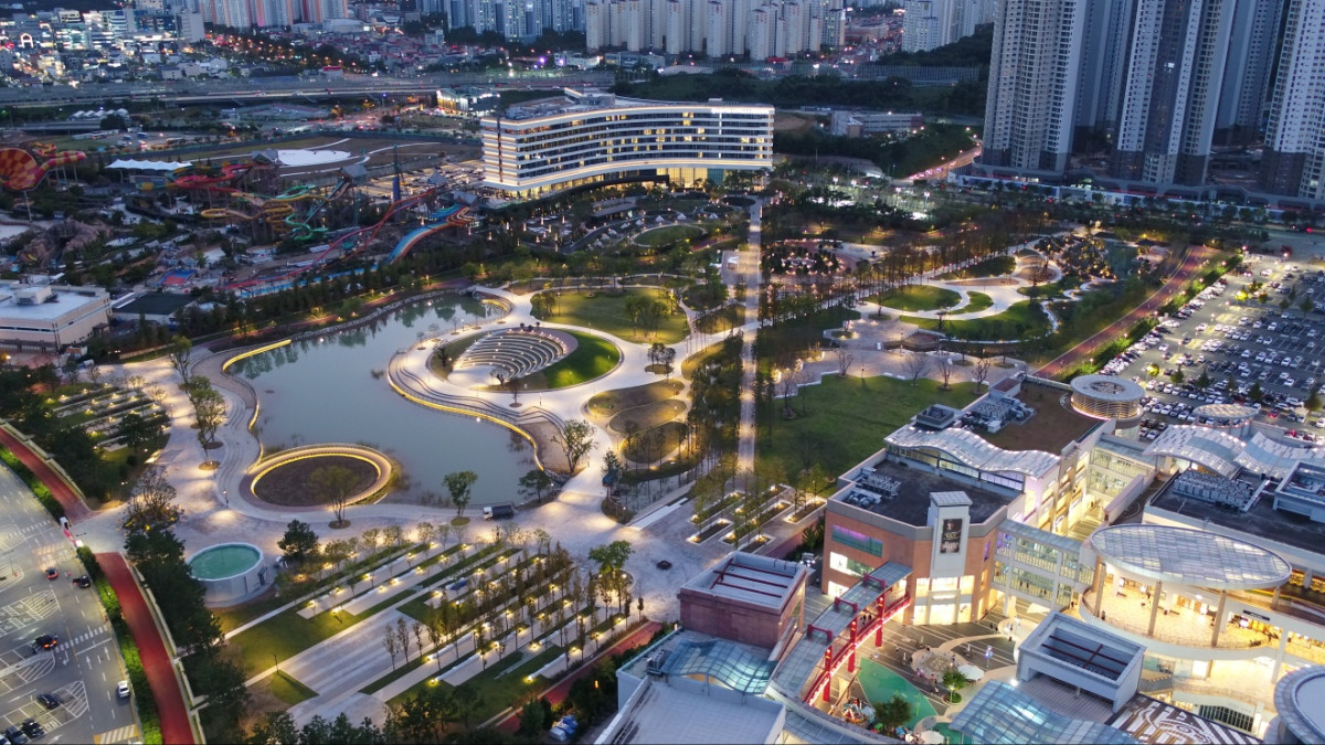 ▲김해관광유통단지 전경 (사진제공=롯데프리미엄아울렛)