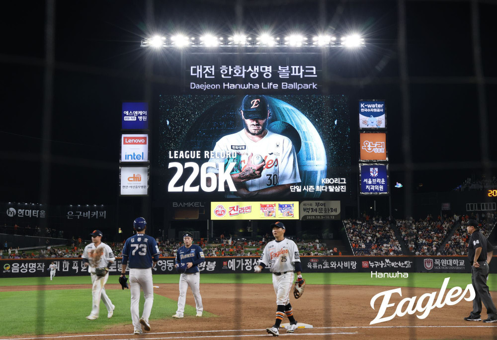 ▲"폰세, 토론토행" MLB서도 류현진 후배 (사진제공=한화 이글스)