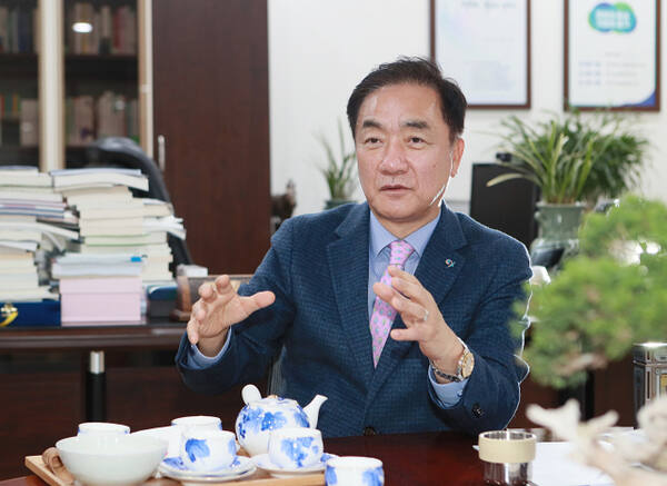 ▲정장선 평택시장. (평택시)