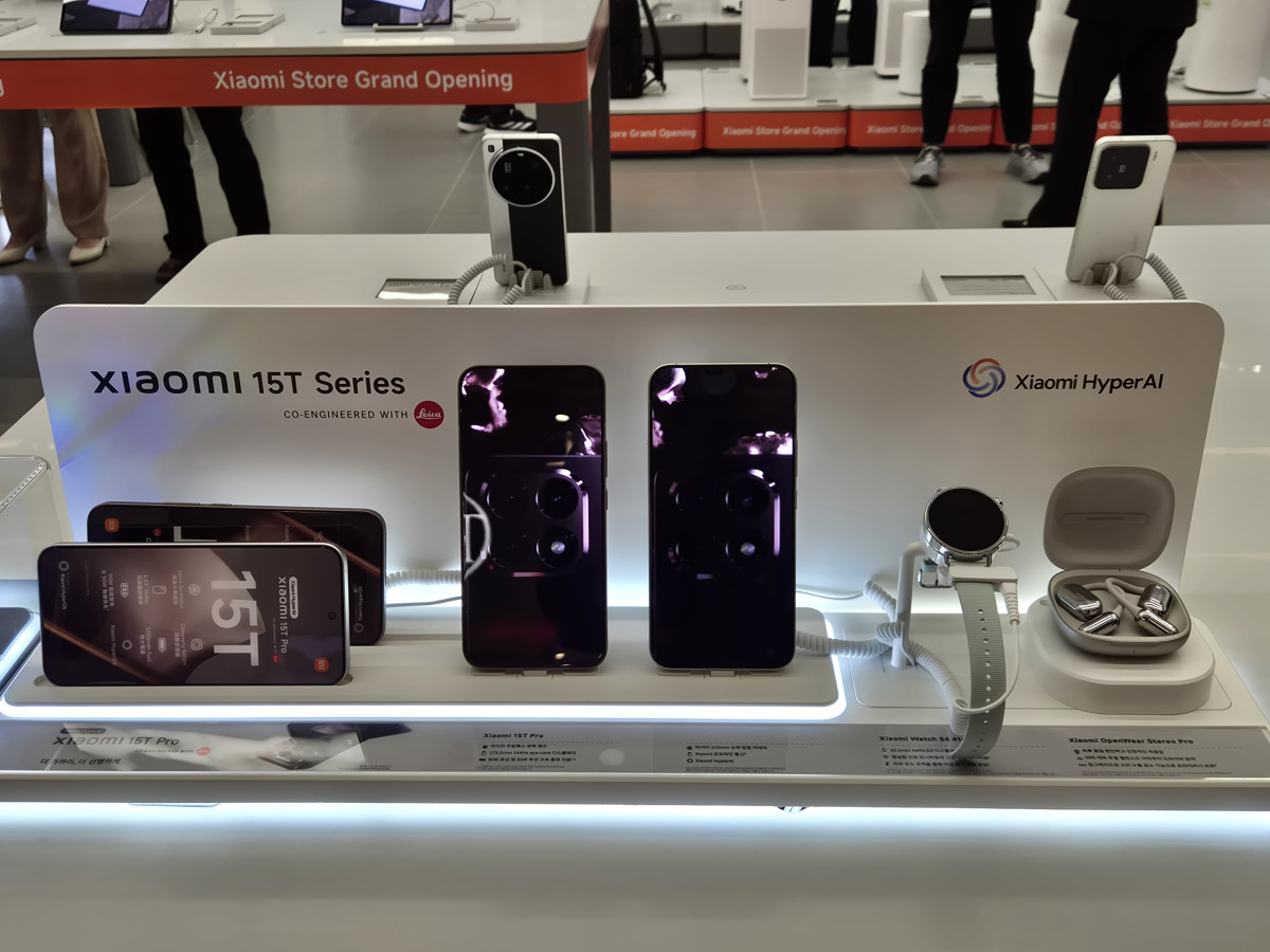 ▲플래그십 스마트폰 '샤오미15T' 시리즈 (박민웅 기자 pmw7001@)