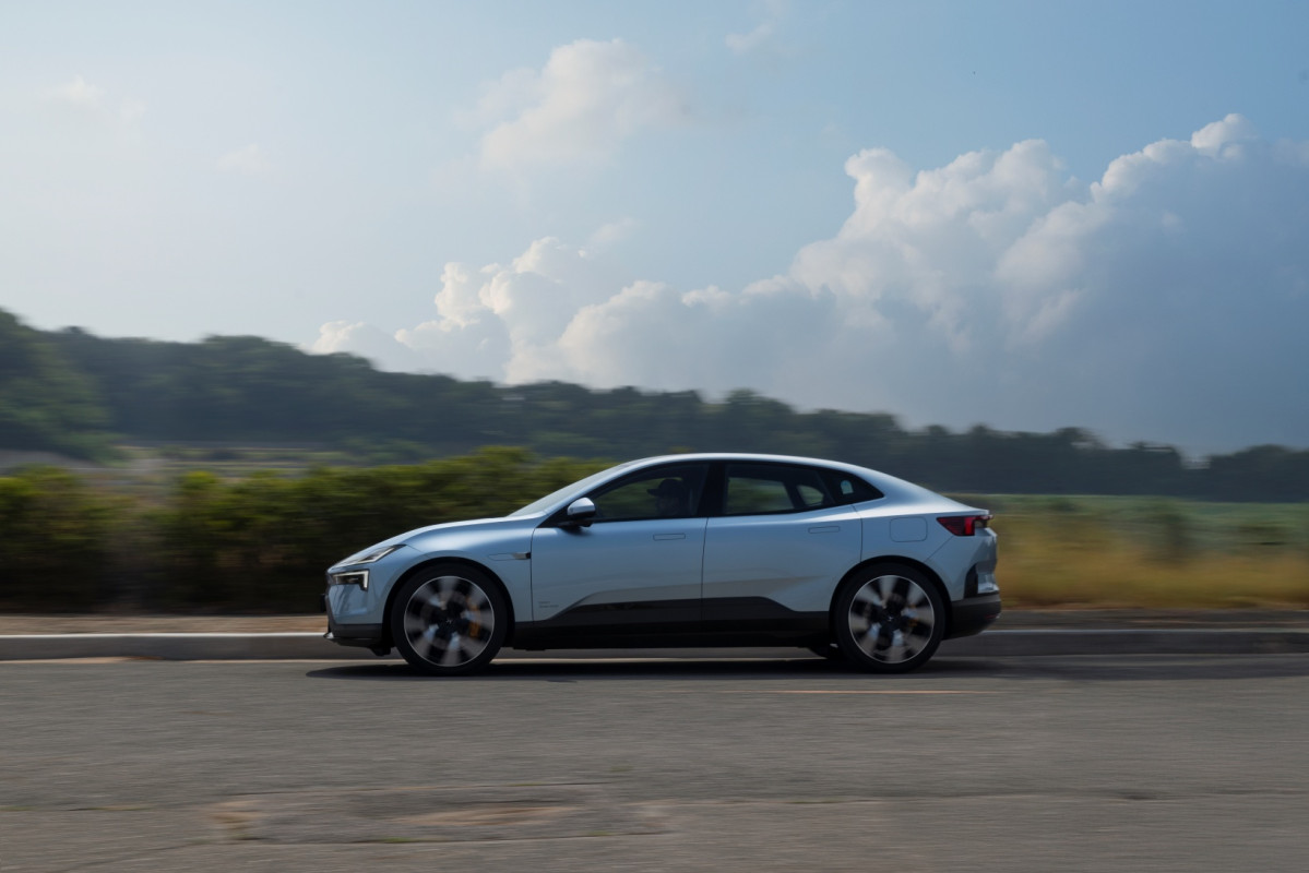 ▲폴스타4 측면부. (사진=폴스타코리아)