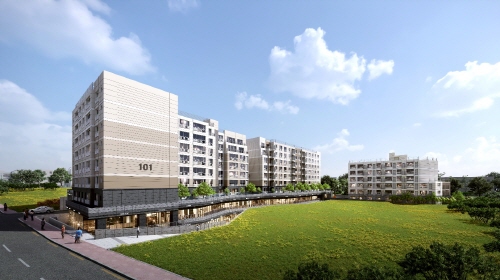 ▲'제주 엘리프(ELIF) 애월' 투시도 (계룡건설산업 제공)