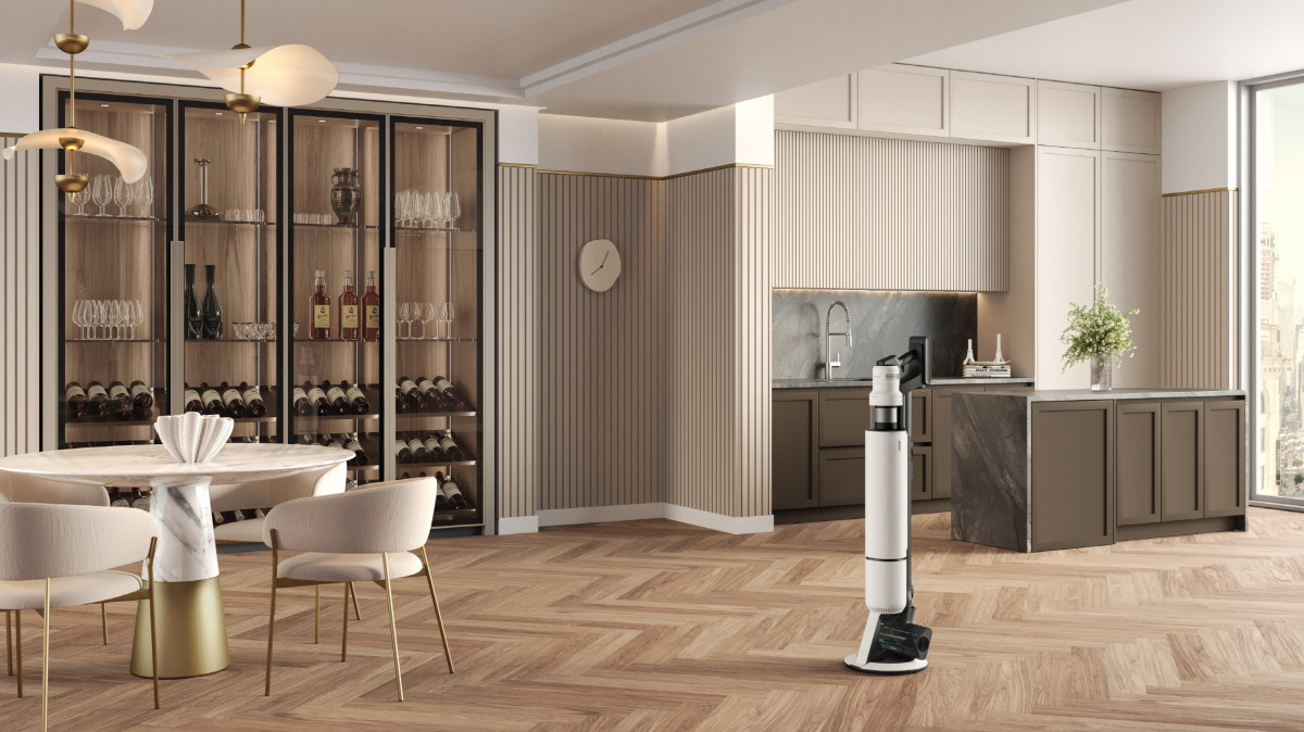 ▲미국과 유럽 소비자연맹지에서 1위를 휩쓸며 큰 호평을 받고있는 삼성전자 무선 스틱 청소기 '비스포크 AI 제트 400W' (사진제공=삼성전자)