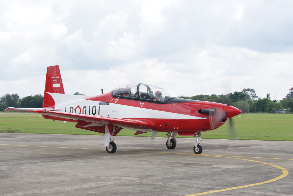 ▲KT-1B 기본훈련기 모습
  (사진제공=KAI)