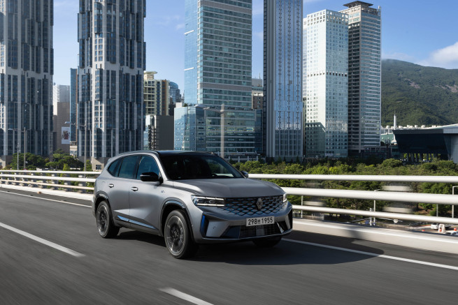 ▲르노 그랑 콜레오스 주행 사진. (사진 제공=르노코리아)