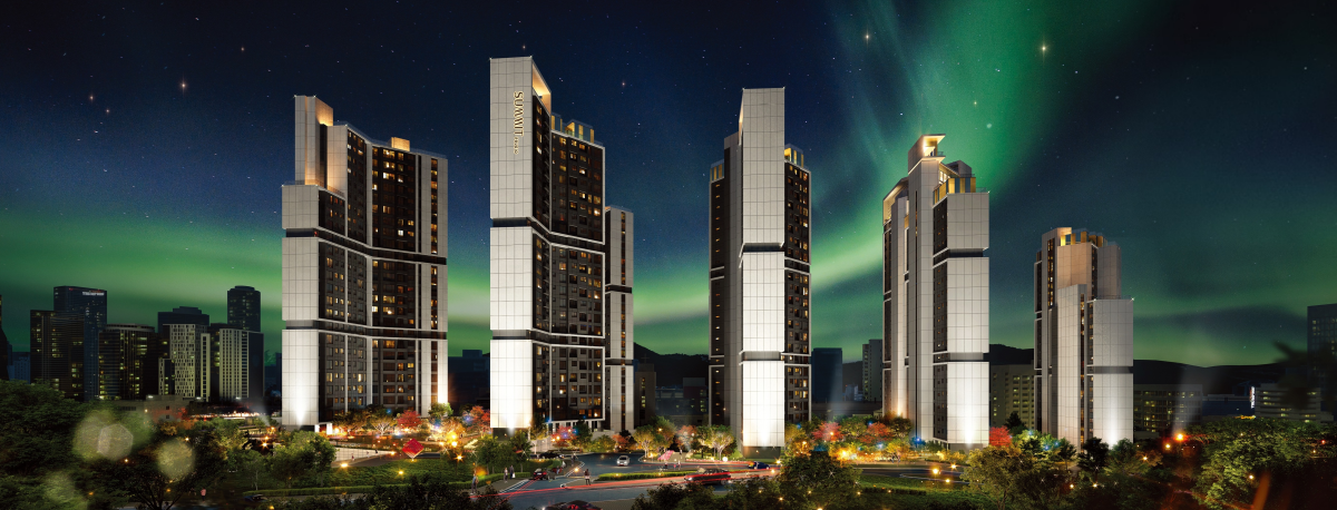 ▲청파1구역 ‘루이리스 써밋’ 투시도 (대우건설)