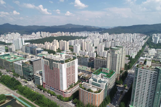 ▲분당신도시 전경. (연합뉴스)