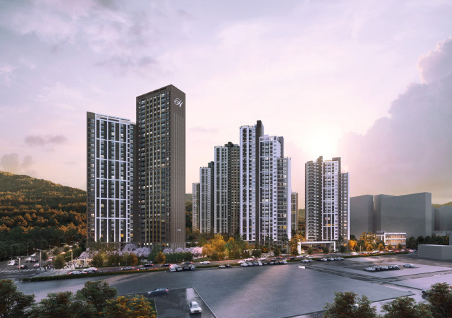 ▲'힐스테이트 회룡역파크뷰' 투시도 (사진제공=현대건설)