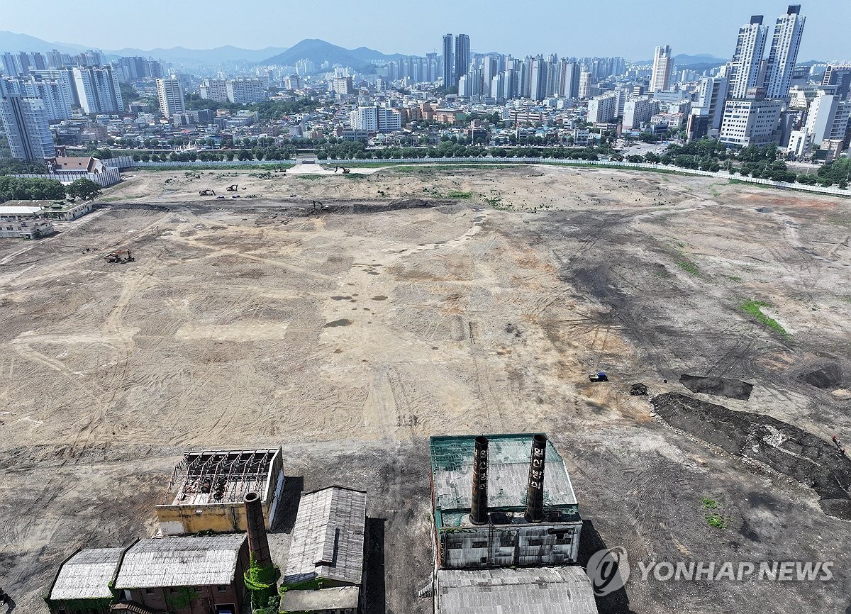 ▲광주 옛 전방·일신방직 터 (연합뉴스)