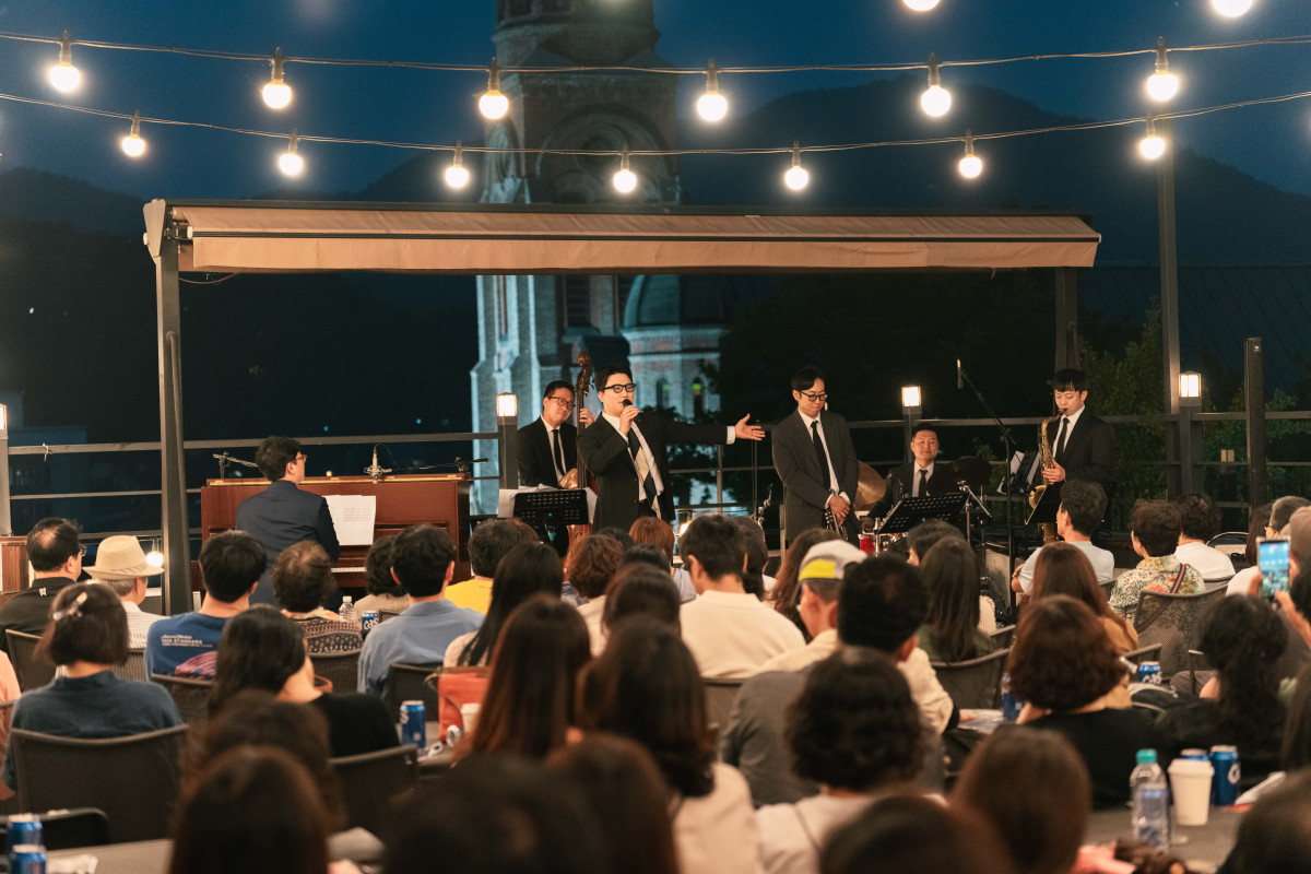 ▲전주 JB문화공간에서 진행된 ‘재즈 앳 더 뱅크: 가을’  (사진제공=전북은행)