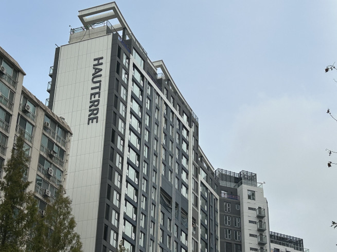 ▲'오티에르 반포' 외관. (천상우 1000tkddn@)