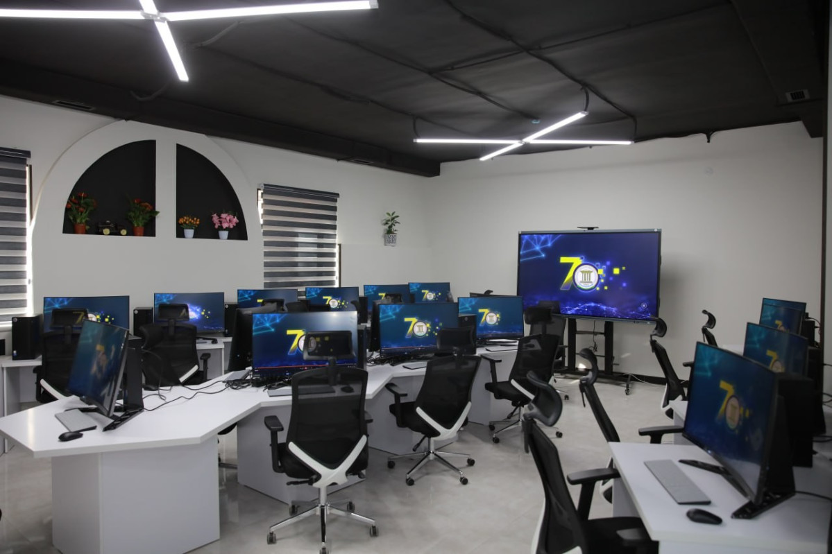 ▲TUIT 본관에 마련된 ‘KOICA-TUIT-KMU 리빙랩’ (사진=국민대)