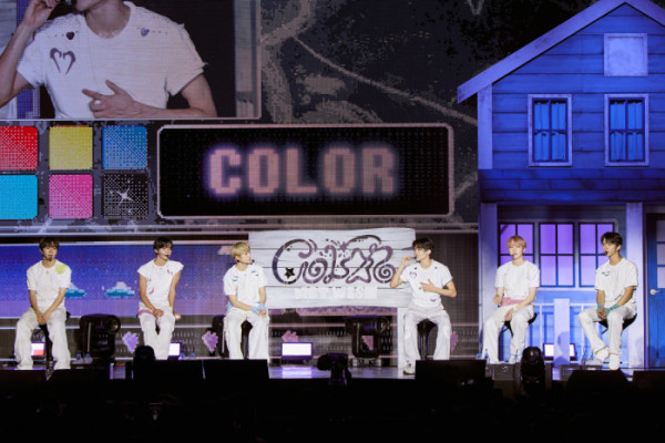 ▲NCT WISH 세 번째 미니앨범 'COLOR' 발매 기념 오프라인 이벤트(사진제공=SM엔터테인먼트)