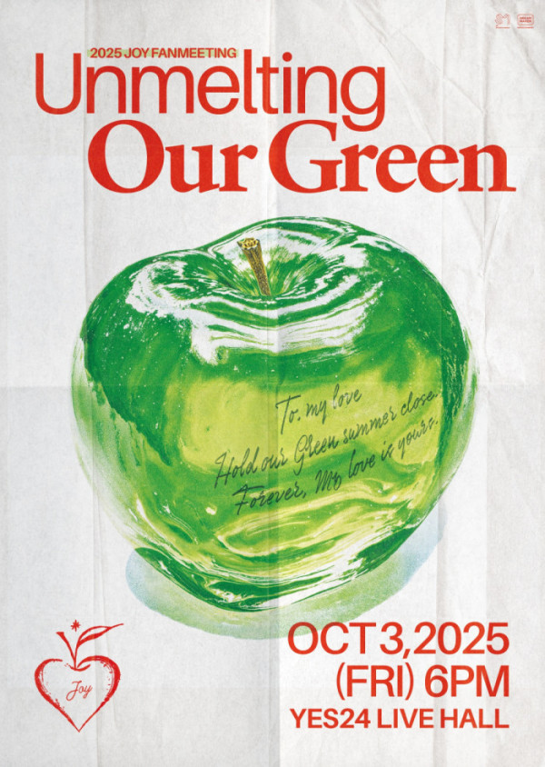 ▲레드벨벳 조이 팬미팅 포스터(사진제공=SM엔터테인먼트)