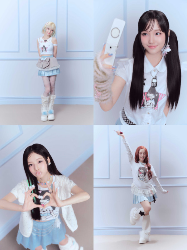 ▲유니스 콘셉트 포토(사진제공=F&F엔터테인먼트)