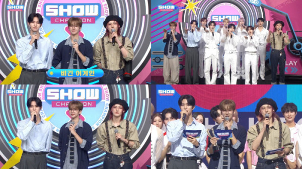 ▲8TURN(에잇턴) 경민(사진 = MBC M '쇼! 챔피언 방송 캡처)