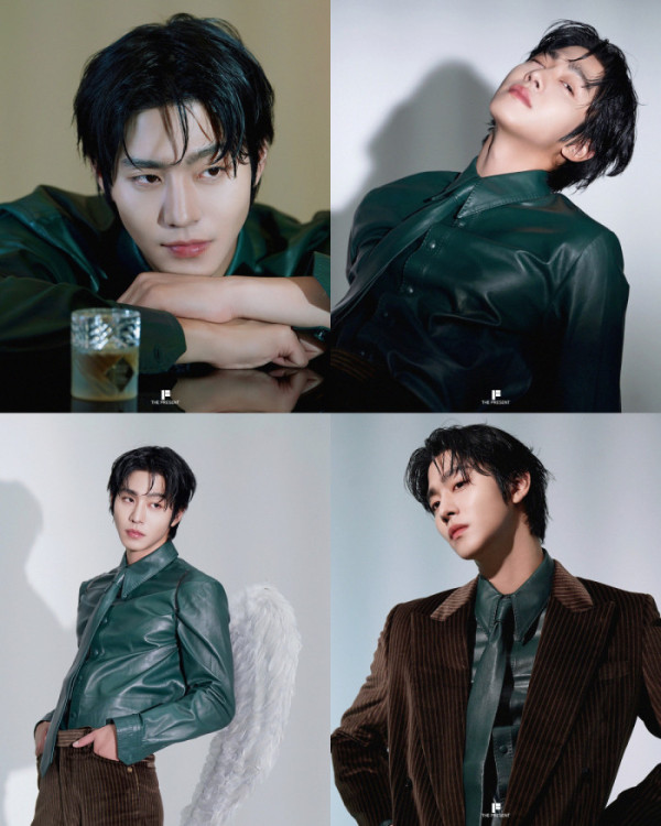 ▲안효섭 화보 비하인드 (사진 제공 = 더프레젠트컴퍼니)