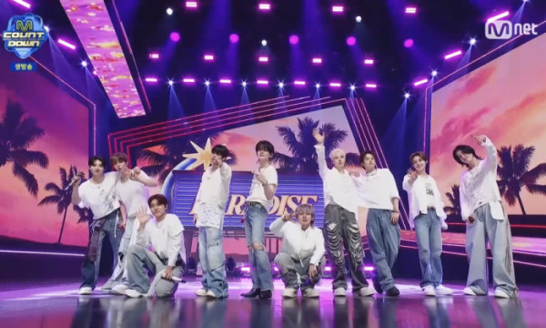 ▲'엠카운트다운' 트레저 (사진=Mnet 방송화면 캡처 )