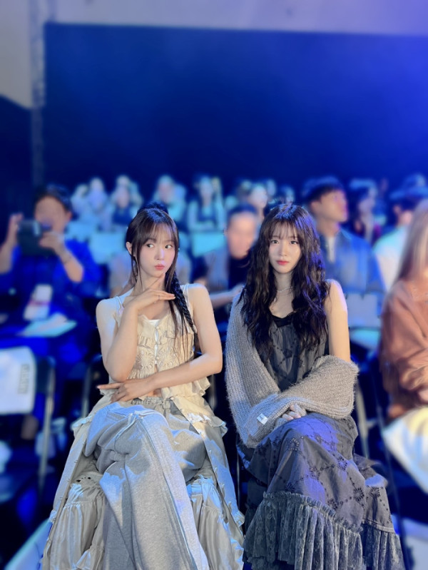 ▲WOOAH(우아) 나나X우연(사진 = 에이치뮤직엔터테인먼트 제공)