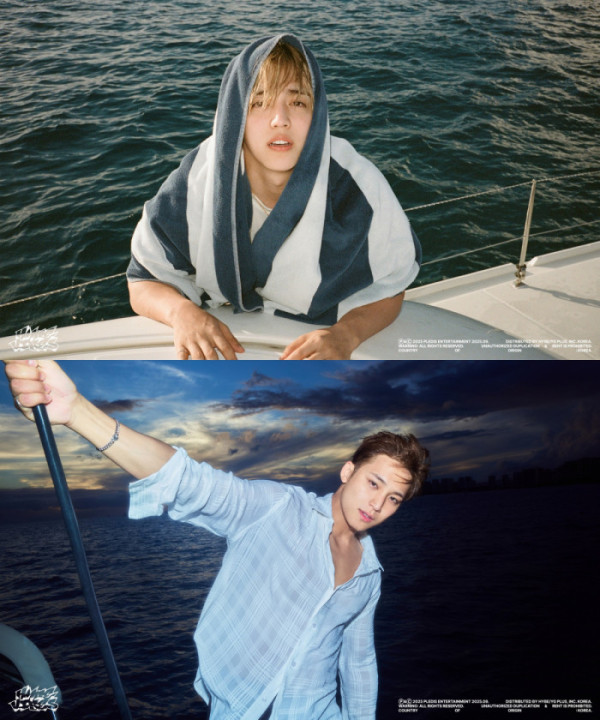 ▲세븐틴 에스쿱스X민규(사진제공=플레디스)