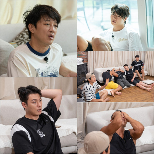 ▲'핸썸가이즈' 부족 생활(사진제공=tvN)