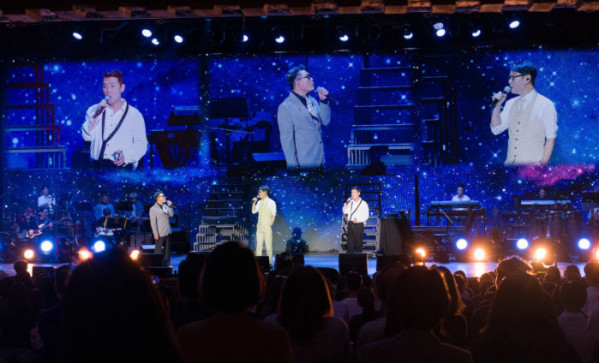 ▲김현철·윤상·이현우 ‘A Breeze of Memory’ 앙코르 콘서트(사진제공=아이오아이홀딩스)