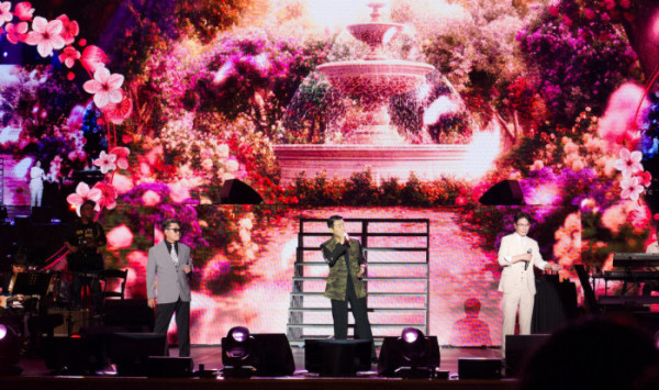 ▲김현철·윤상·이현우 ‘A Breeze of Memory’ 앙코르 콘서트(사진제공=아이오아이홀딩스)