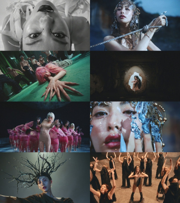 ▲나나 ‘GOD’ 뮤직비디오 캡처 이미지(사진제공=써브라임)