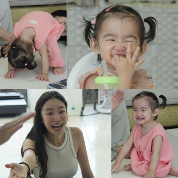 ▲'슈퍼맨이 돌아왔다' 김윤지, 엘라(사진제공=KBS2)