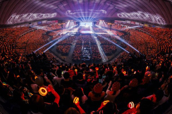 ▲트와이스 월드투어 도쿄 공연(사진제공=JYP엔터테인먼트)