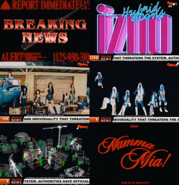 ▲izna(이즈나) ‘Mamma Mia’ M/V 티저 캡쳐 (사진 = 웨이크원 제공)