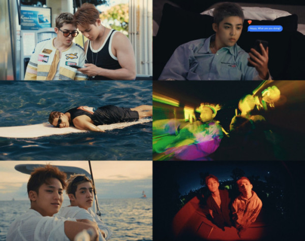 ▲세븐틴 에스쿱스X민규(사진제공=플레디스)