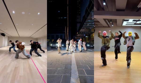 ▲TWS ‘Head Shoulders Knees Toes’ 댄스 챌린지 (사진제공=플레디스 엔터테인먼트)